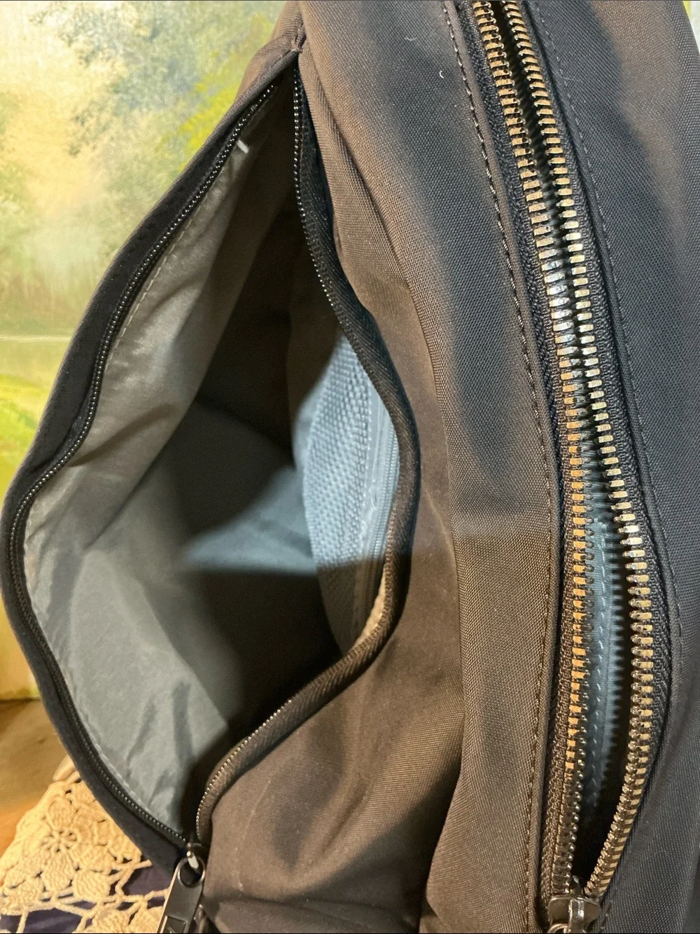 Away Black Minimalist Backpack for Men